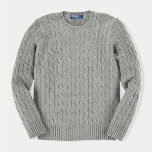 Ralph lauren cable-knit cashmere sweater